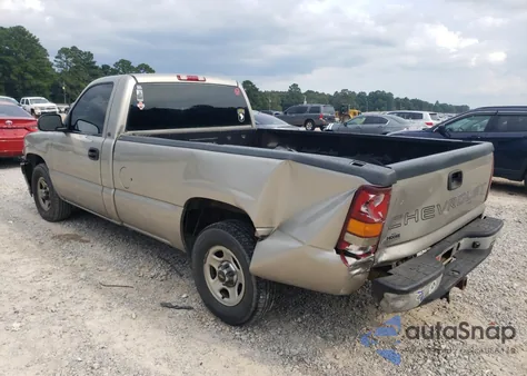 2000 Chevrolet Silverado C1500 from USA, damaged, VIN 1GCEC14V2YE354917